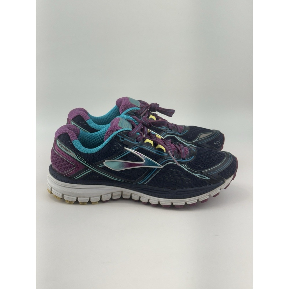 Brooks Ghost 8th Edition Purple And Navy Running Shoes Women's Size 7.5